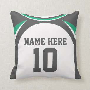 Personalizable fotbollJersey Lumbar/dekorativ Kudde
