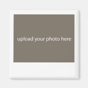 Personalizable fotoram magnet
