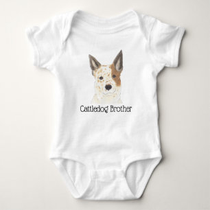 Personalizable Red White Cattledog Heeler T Shirt
