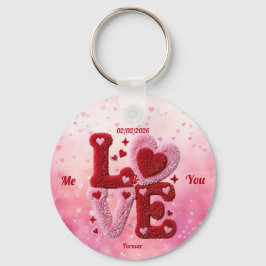 personalizable Valentine Days's  Nyckelring