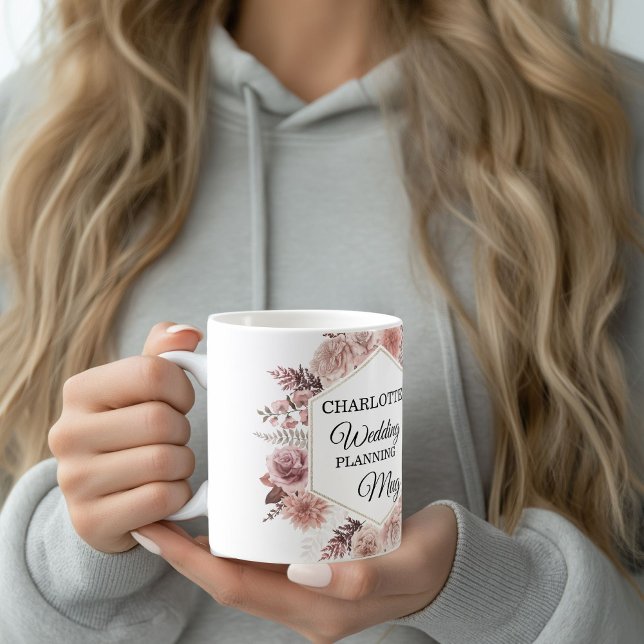 personalizable- Wedding-Planning-Mug  Kaffemugg (Customer specific Wedding-Planning-Mug Coffee Mug for the Bride & Bridesmaids.)