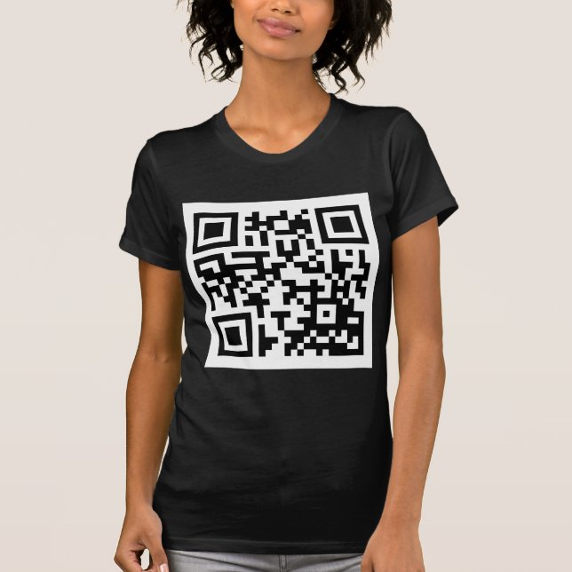 Personalizar QR Code Tee Shirt (Framsida)