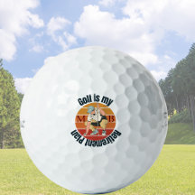 PersonalizdRetro stil"Golf är min plan för pension