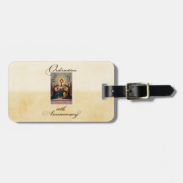 Personalize, 10:e ordination-årsdagen Änglar Bagagebricka