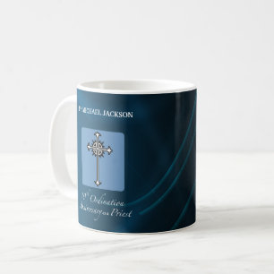 Personalize, 10:e ordination-årsdagen av Priest Kaffemugg