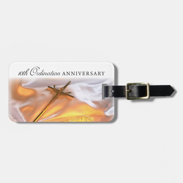 Personalize, 10:e ordination-årsdagen, Kor Bagagebricka (Horisontell Framsida)