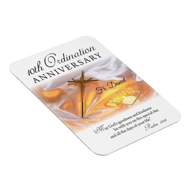 Personalize, 10:e ordination-årsdagen, Kor Magnet (Högersidan)