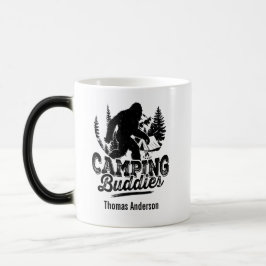 Personalize Adventure Bigfoot Sasquatch Wilderness Magisk Mugg
