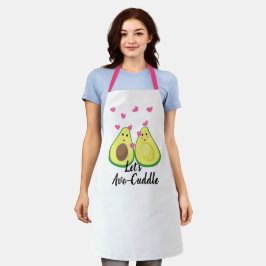 Personalize Avocado Baker Chef Apron Kärlek Hearts