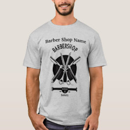 Personalize Barber T-Shirt