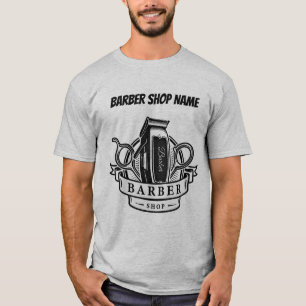 Personalize Barber T Shirt