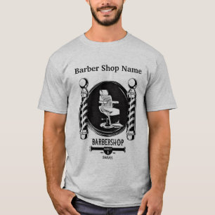 Personalize Barber T-Shirt