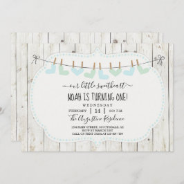 Personalize Boy Alla hjärtans dag First Födelsedag Inbjudningar