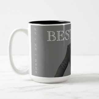 Personalize Bröllop Gift Två-Tonad Mugg