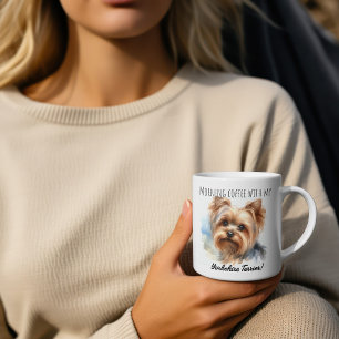 Personalize Cute Yorkshire Terrier Mugg