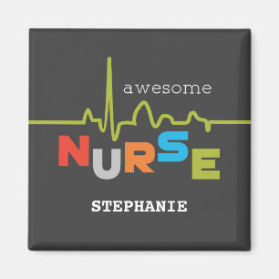 Personalize, Fantastisk Nurse på sjuksköterskedage Magnet