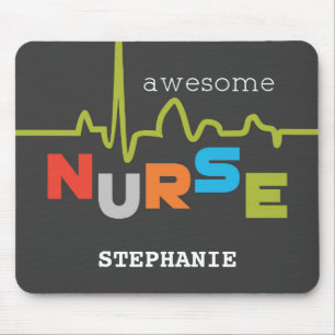 Personalize, Fantastisk Nurse på sjuksköterskedage Musmatta