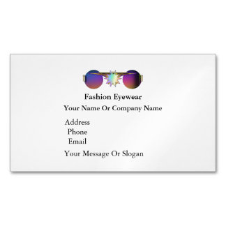 Personalize Fashion Eyewear Sunglasses Vendors Magnetiska Visitkort