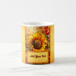 Personalize Gift SunblomArt Art by William Morris Kaffemugg