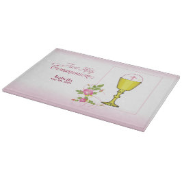 Personalize Girl Namn Rosa First Heliga Communion
