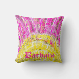 Personalize Girl's Bedroom Pillow Kudde