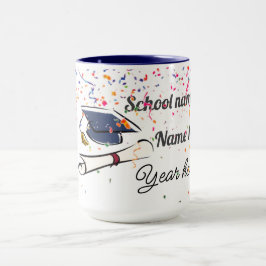 Personalize Graduation Balloon Mugg