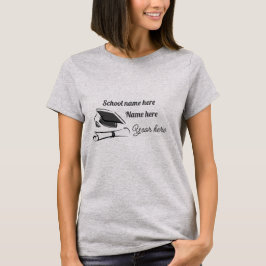 Personalize Graduation  T Shirt