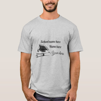 Personalize Graduation T Shirt