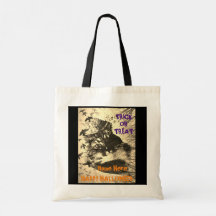 Personalize HALLOWEEN CAT - BUS ELLER GODIS BAG