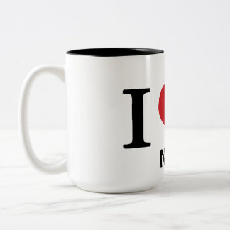 Personalize I Heart Namn Coffee Mugg