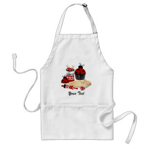 Personalize Ladybug Apron Förkläde