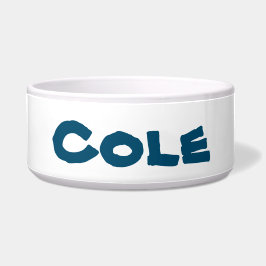 Personalize - Large Pet Bowl - HAMbyWhiteGlove
