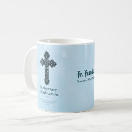 Personalize, Ordination-jubileum Priest, Kor Kaffemugg
