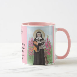 Personalize Patron Saint of Cats Gertrude Coffee Mugg
