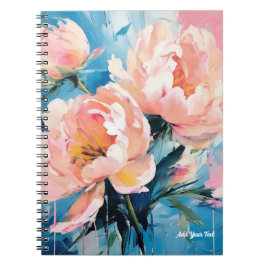 PERSONALIZE: Rosa Peony | Journal Anteckningsbok