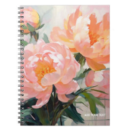 PERSONALIZE: Rosa Peony | Journal Anteckningsbok