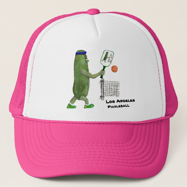 Personalize Text Funny Pickle Player Keps (Framsida)