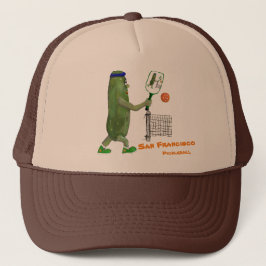 Personalize Text Funny Pickle Player Keps