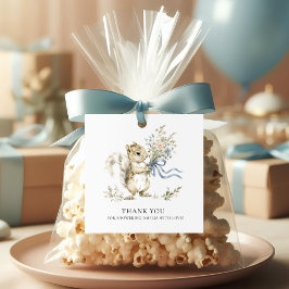 Personalize Thank You Squirrel Baby Shower  Gåvor Etiketter