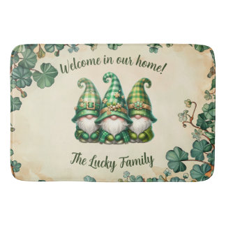 Personalize this St. Patrick's Day Badrumsmatta