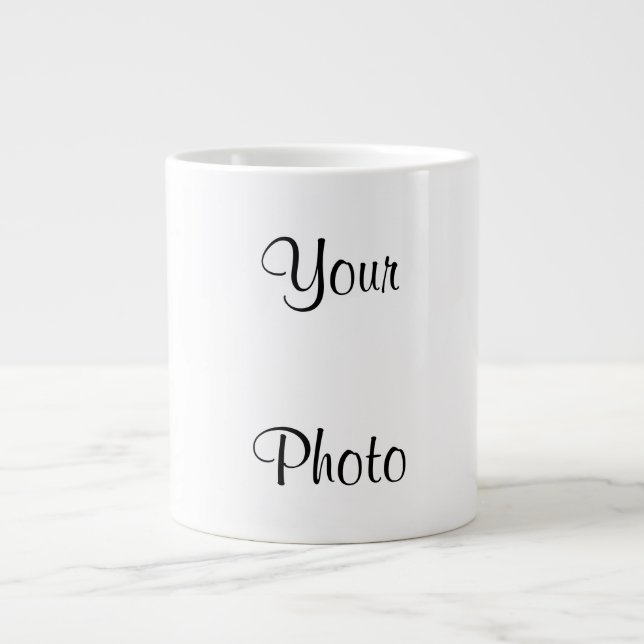 Personalize With Your Photo  Jumbo Mugg (Framsidan)