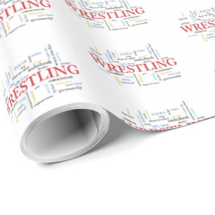 Personalize, Wrestling Coach Tack i Ord Presentpapper
