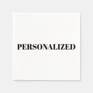 Personalize Your Own Pappersservett
