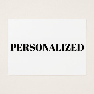 Personalize Your Own Visitkort