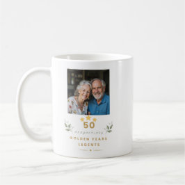 Personalized 50th Wedding Anniversary Mug Kaffemugg