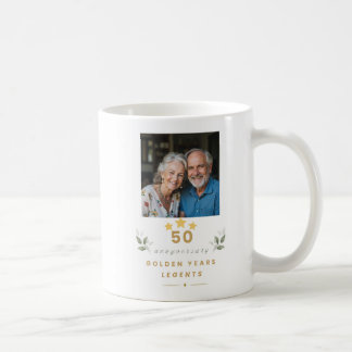 Personalized 50th Wedding Anniversary Mug Kaffemugg
