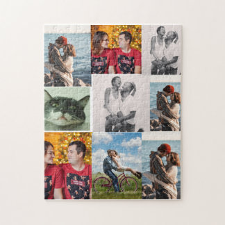 Personalized 9 Photo Collage Pussel