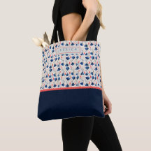 Personalized Aesthetic Patriotic Wildflowers