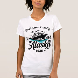 Personalized Alaska Cruise T Shirt
