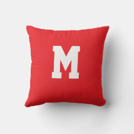Personalized Alphabet  Throw Pillow Kudde